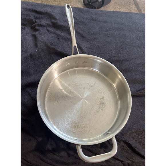 CALPHALON‎ 3-Ply Stainless Steel Saute Pan 3-Quart - Picture 1 of 10